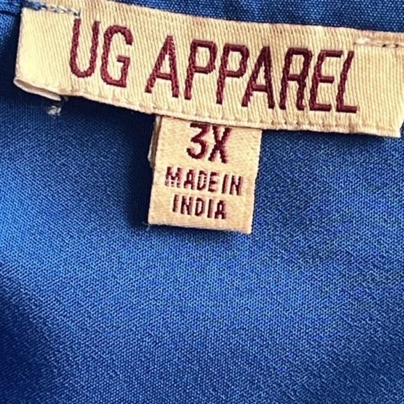 Florida Gators Women’s Plus Size 3X Blue Button Front Top by UG Apparel - Picture 4 of 12